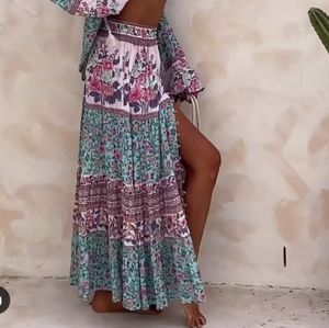 Arnhem Freya Skirt ~ Azul